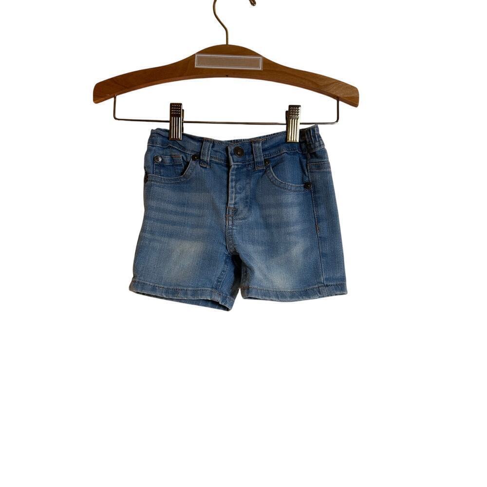 7 FOR ALL MANKIND Girl’s Jean Shorts / Size: 12 Months
